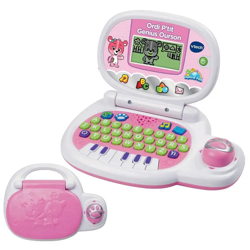 Vtech Little Genius Bear Laptop Pink – 2Y+