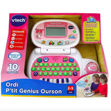 Vtech Ordinateur P’tit Genius Ourson Rose – 2A+
