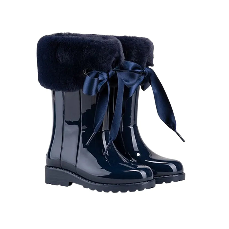 Botas Campera Charol Soft Igor - Azul Marino