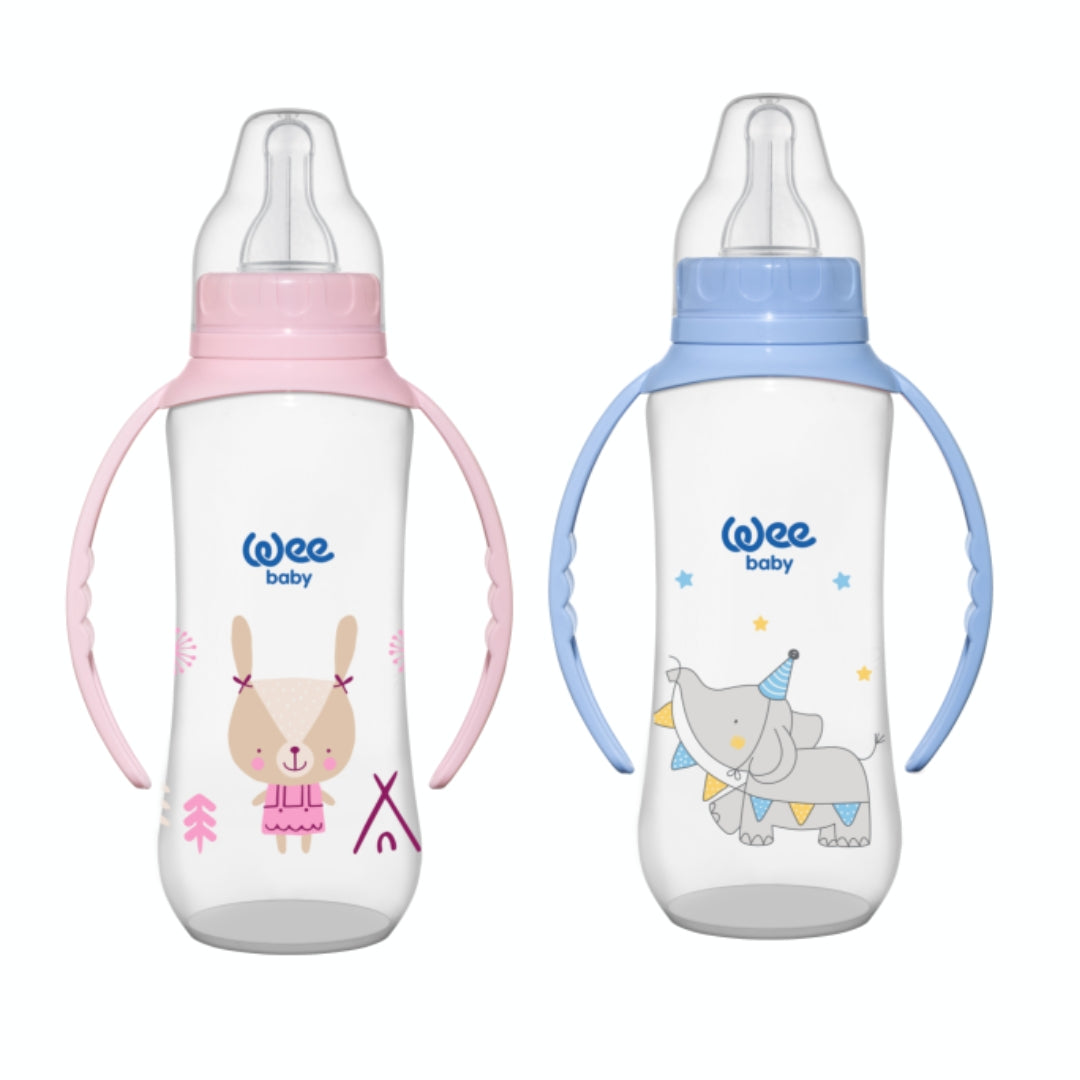 WeeBaby Biberon Classic avec poignées 6-18 mois 270 ml – photo du produit