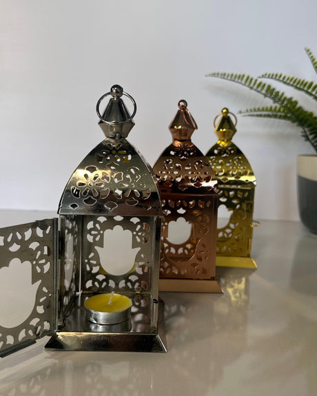Ramadan Decoration Lantern In Gold - Small Size