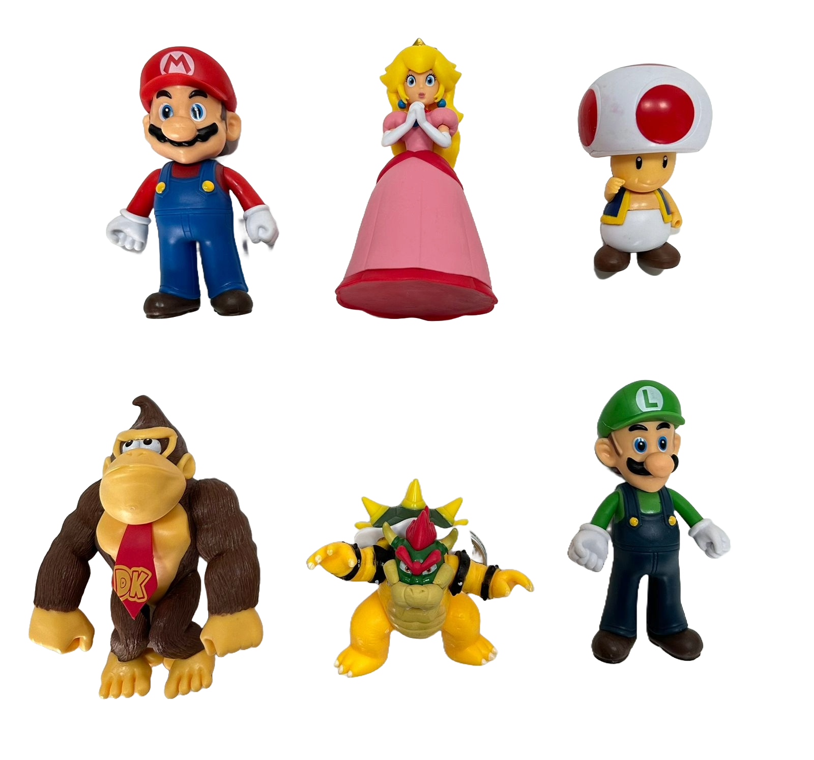 Set de 6 Figurines Mario Bros 3A+ | Wlidaty Maroc - 1er site E-Commerce ...