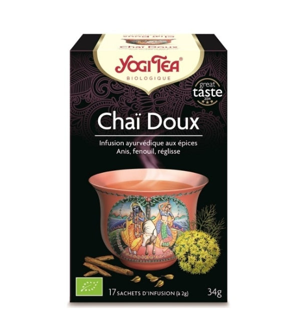 YOGI TEA CHAI MILD 17 X 2G