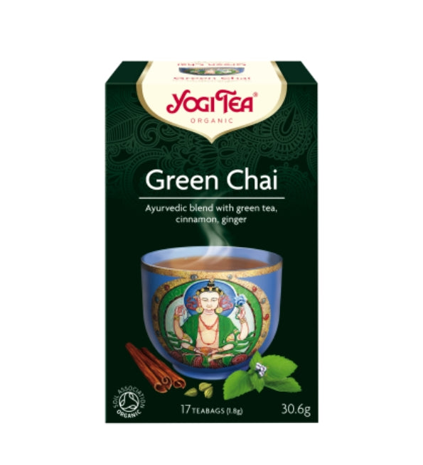 YOGI TEA CHAI GREEN 17 X 2G