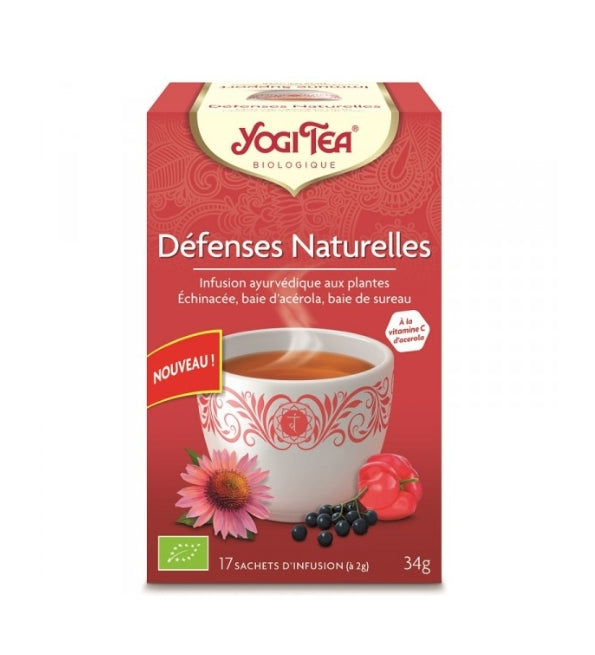 YOGI TEA NATURAL DEFENSES 17 X 2G