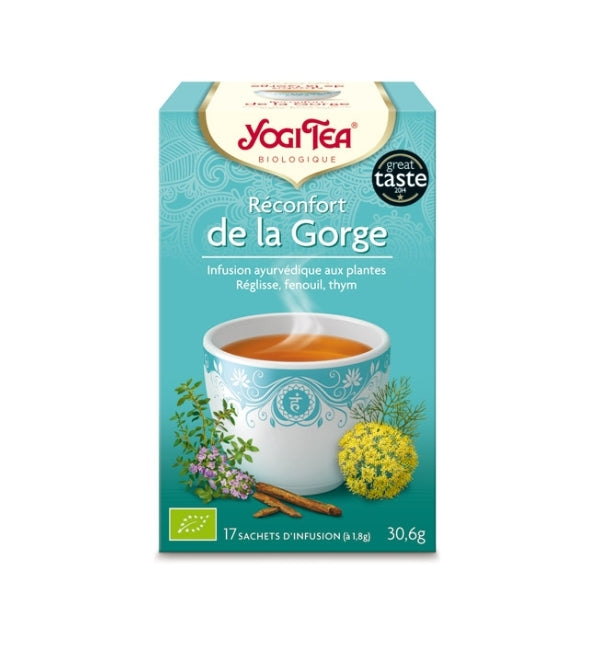 YOGI TEA THROAT COMFORT 17 X 2G