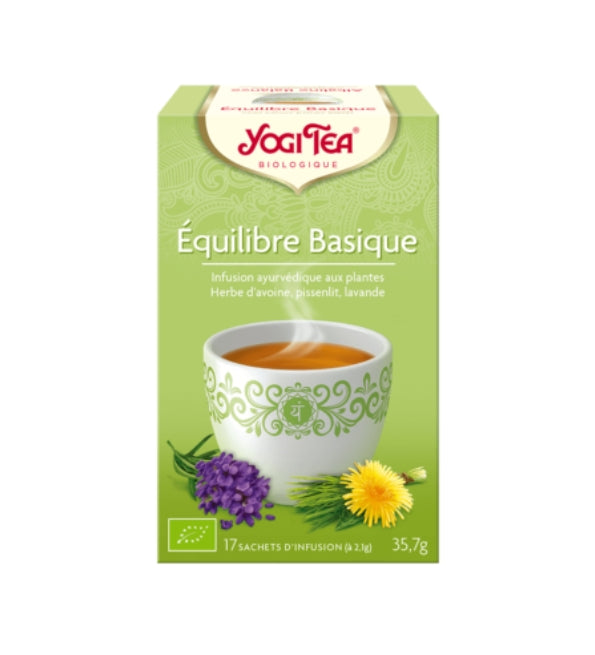 YOGI TEA TEA BASIC BALANCE 17 X 2G