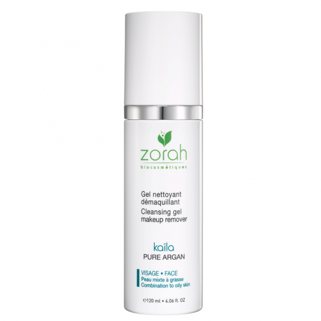 Zorah Kaila Pure Argan gel nettoyant 2en1 120 ml, flacon