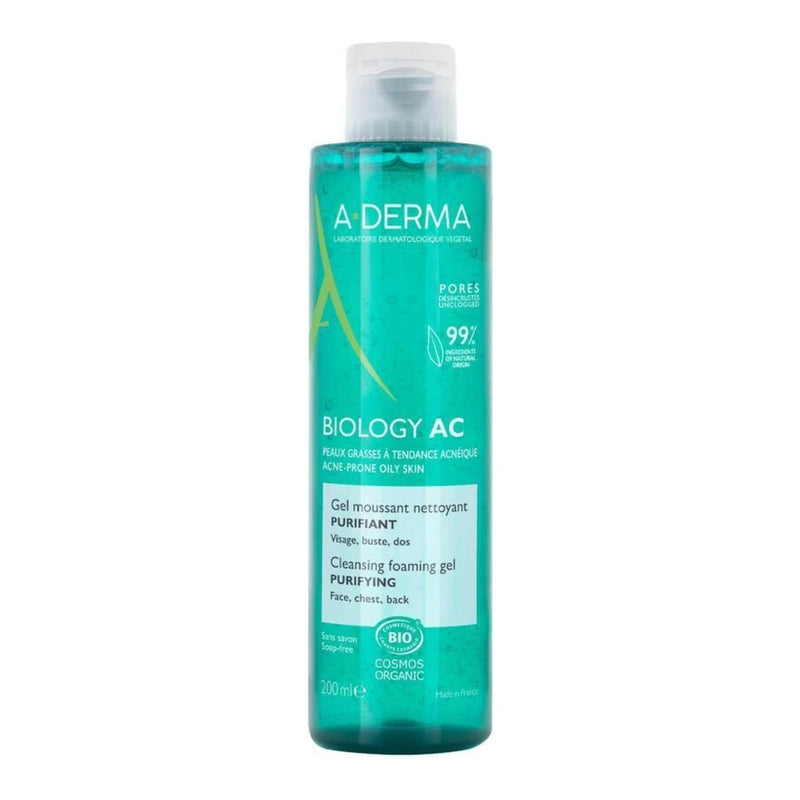 Gel espumoso purificante A-derma Biology AC 200 ml