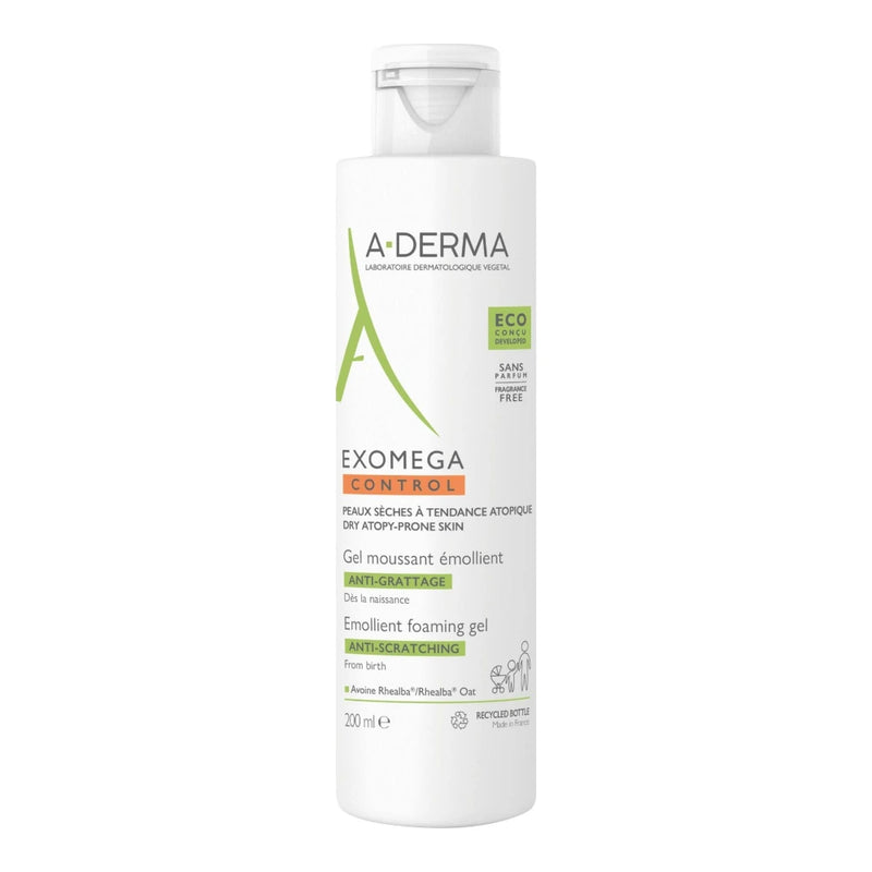A-derma Exomega Gel espumante emoliente antipicor 200 ml