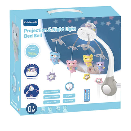 Kids Melody Musical Mobile with Projector - Blue