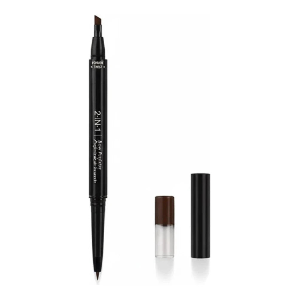 Absolute New York 2-in-1 Brow Perfecter teinte Dark Brunette – crayon et pommade sourcils