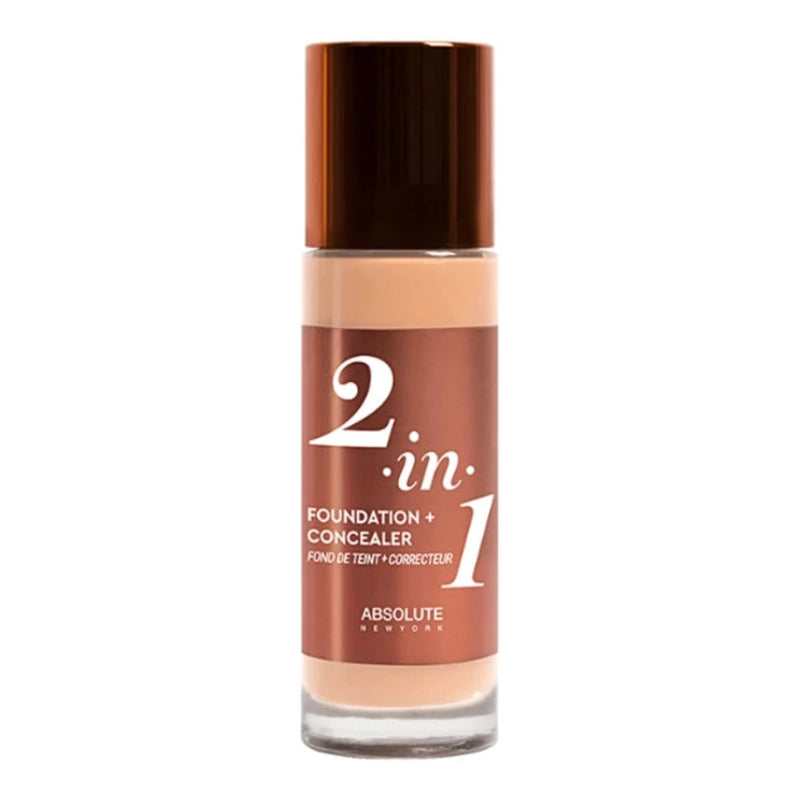 Absolute New York 2in1 Foundation & Concealer Neutral Shell 35ml