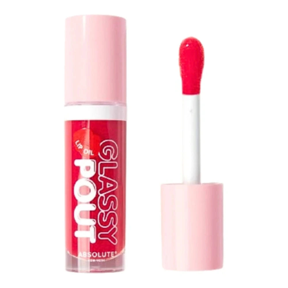 Huile à lèvres Absolute New York Glassy Pout teinte Spicy – flacon