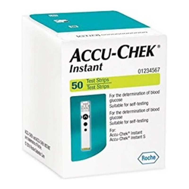 Accu-Check Instant شرائط قياس السكر x50