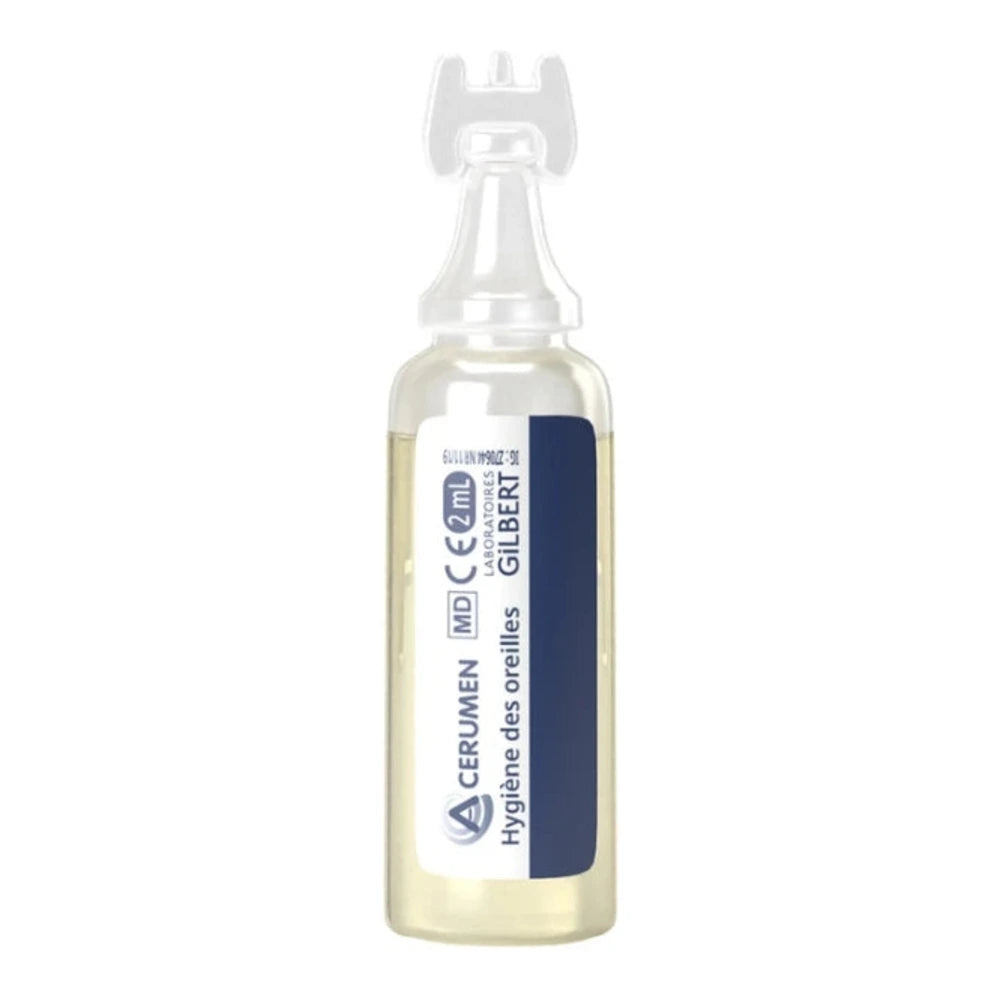 Boîte Acerumen solution pour oreilles, 10 unidoses de 2 ml