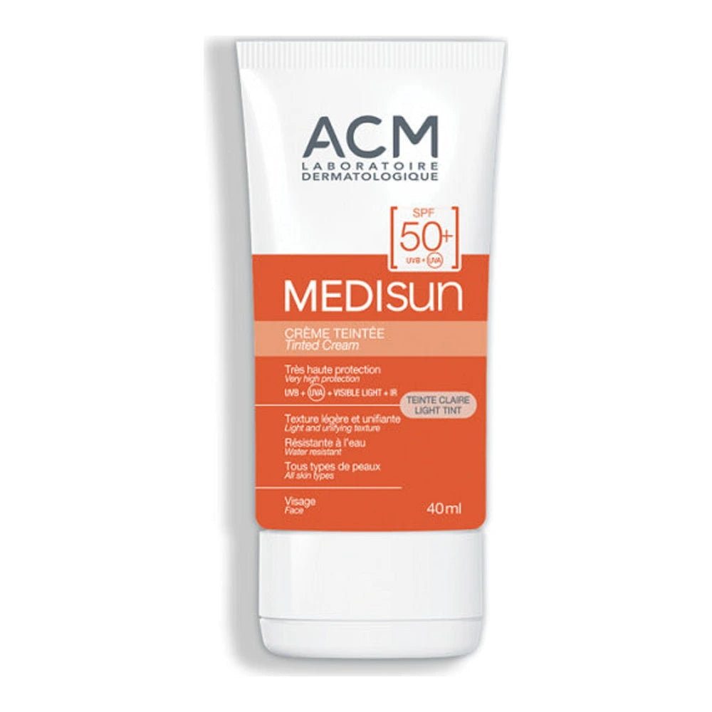 ACM Medisun Crème Teintée SPF 50+ Teinte Claire – 40 ml