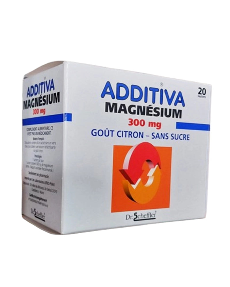 Additiva Magnesium Food Supplement 300mg - 20 Sachets