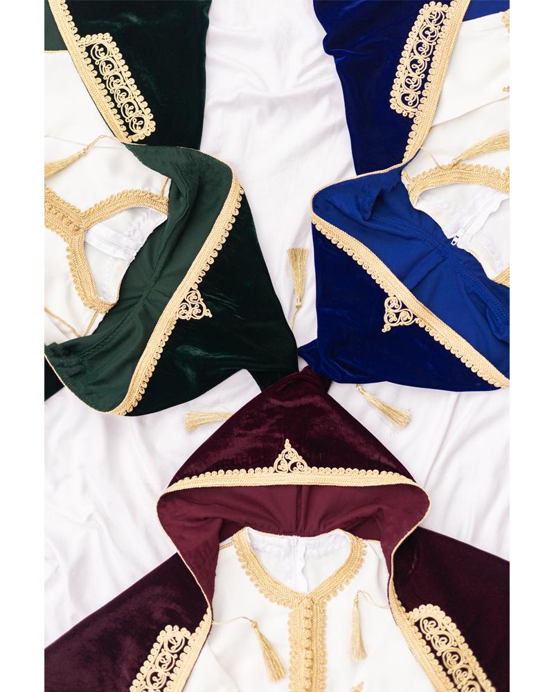 Jabador Deux Pièces avec Selham Pour Garçon 3-6A - Bordeaux