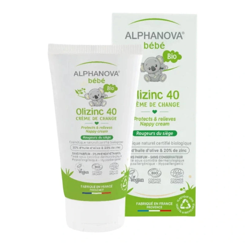Alphanova Olizinc Creme de Change Bebe 50g