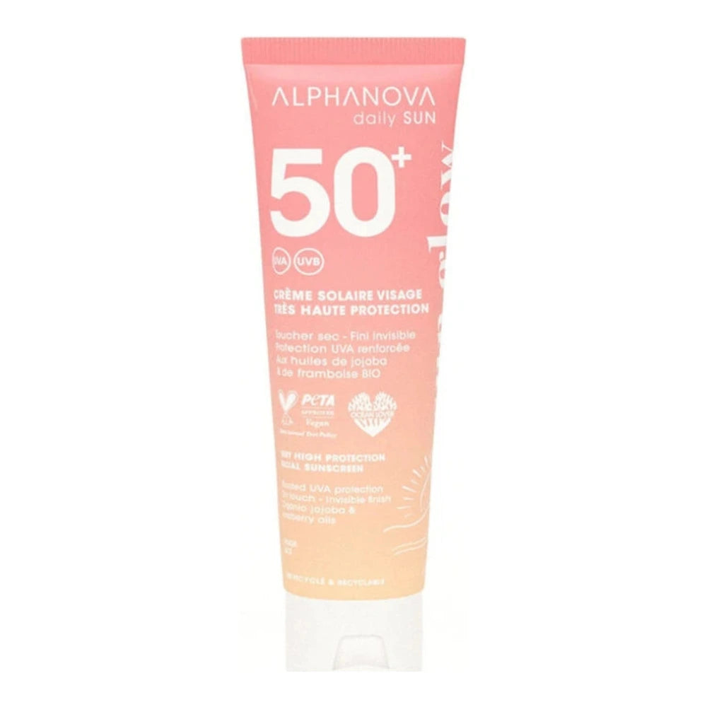 Alphanova Sun Glow crème solaire SPF50+ 50 ml – tube