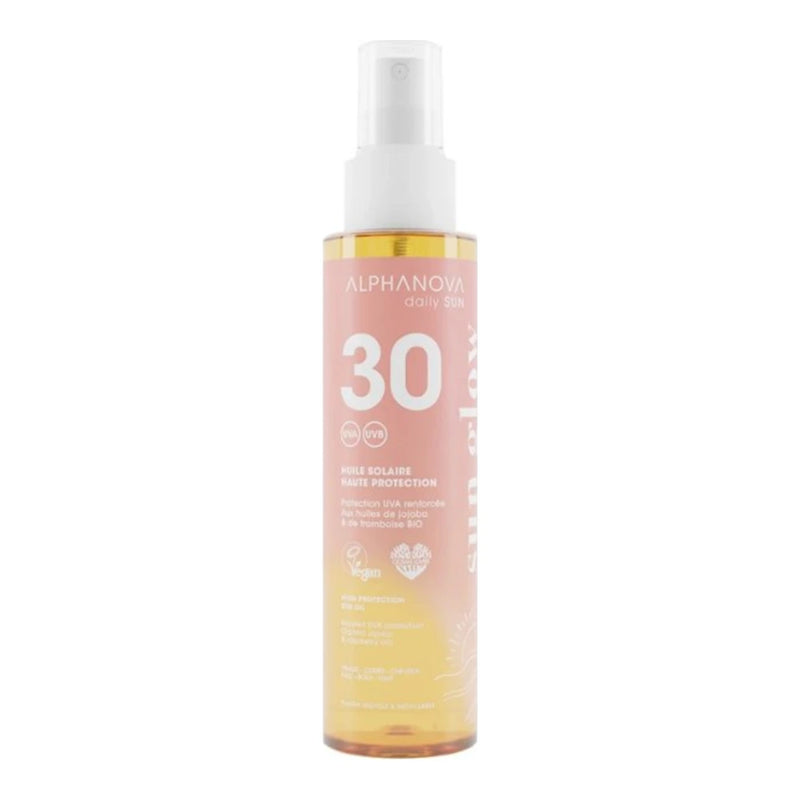 Alphanova Sun Glow Huile Solaire SPF 30 125 ml