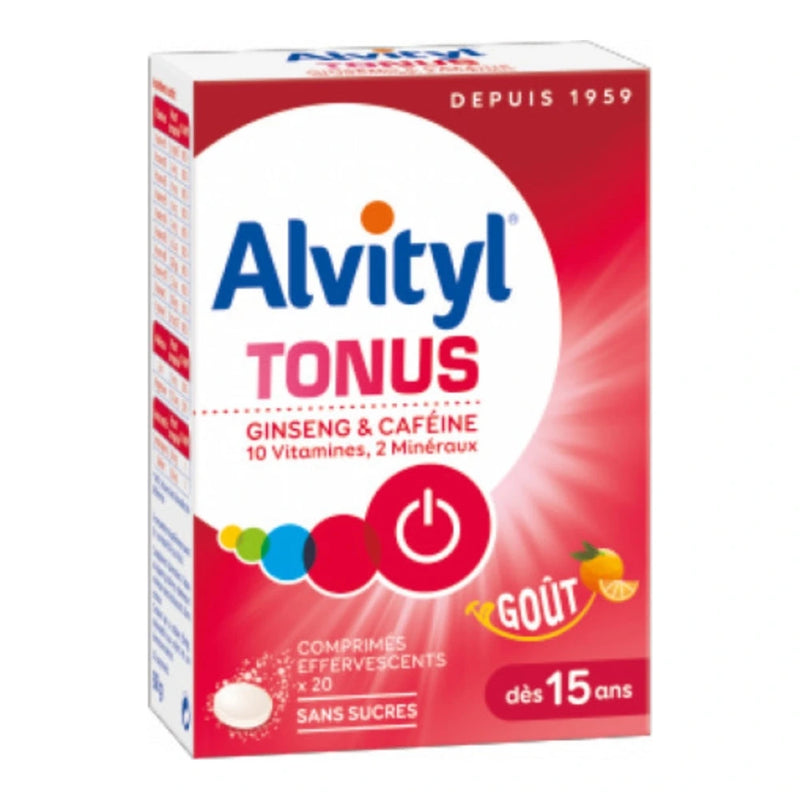 Alvityl Tonus 20 Comprimés