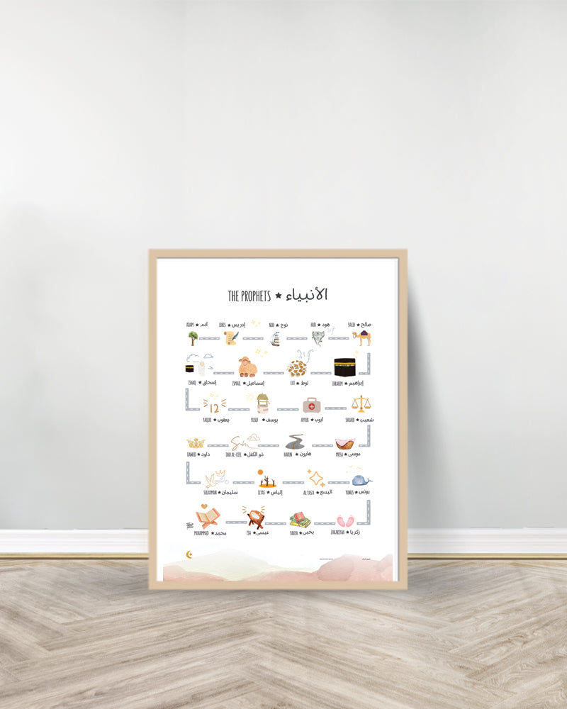Un Tableau décoratif - The Prophets الأنبياء - Bois
