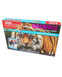 Coffret Puzzle 500 pièces et livre : Amazing Animals