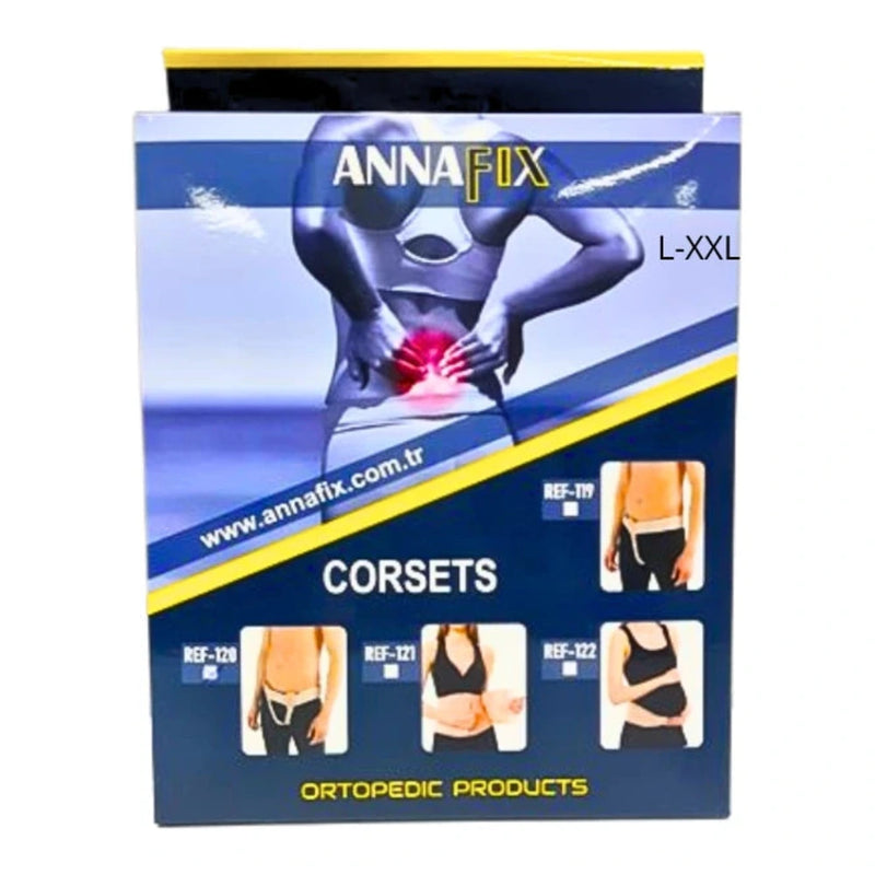 ANNAFIX Faja para Hernia Umbilical Talla 2 L-XXL REF-121