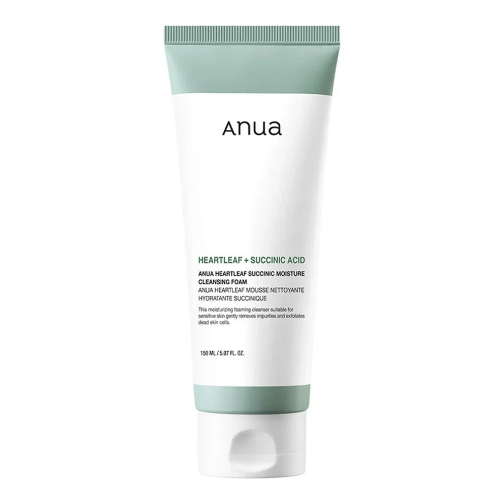 Anua HeartleaF Succinic Moisture Cleansing Foam 150ml