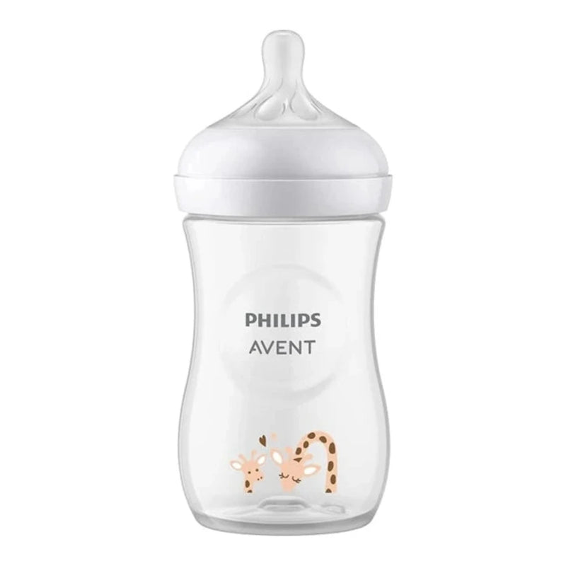Philips Avent Biberon Natural 1M+ 260ml - Girafe