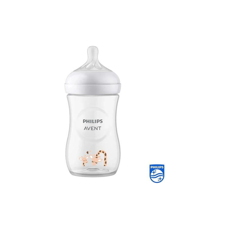 Philips Avent Biberon Natural 1M+ 260ml - Girafe