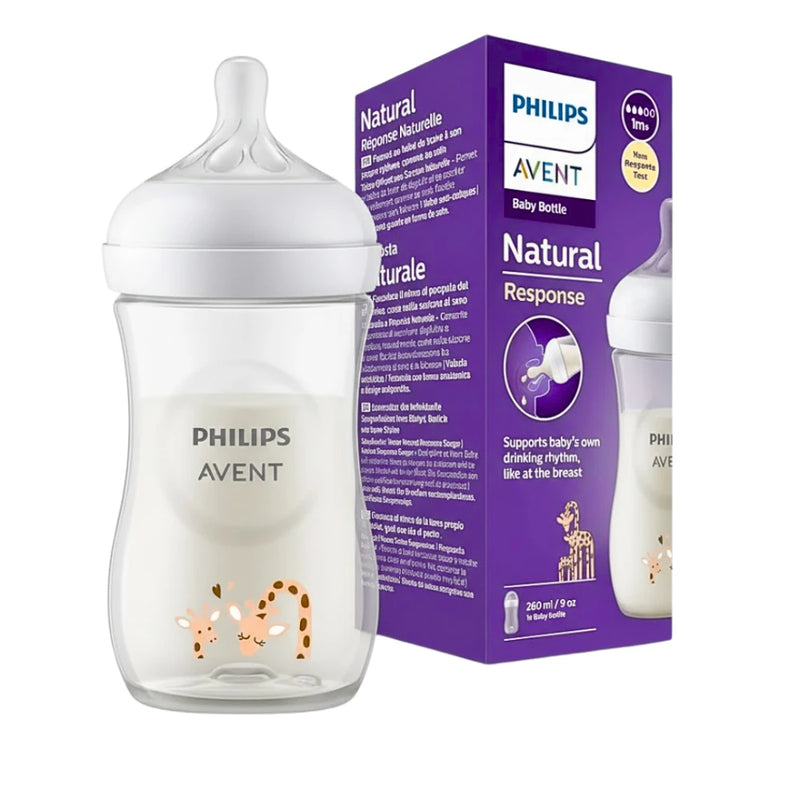Philips Avent Natural Response Bottle Blue - 260ml