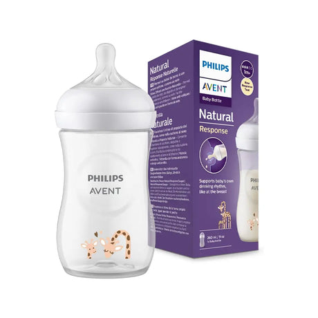 Philips Avent Biberon Natural 1M+ 260ml - Girafe