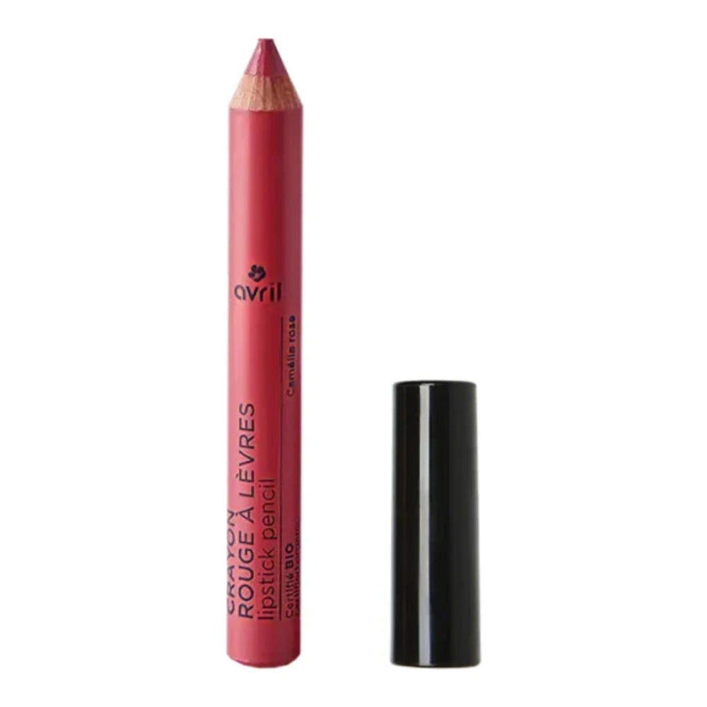 Avril crayon rouge à lèvres bio teinte Camélia Rose