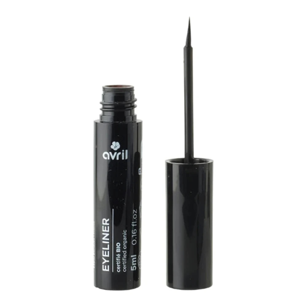Avril Eyeliner Noir bio 5 ml – eyeliner à embout feutre