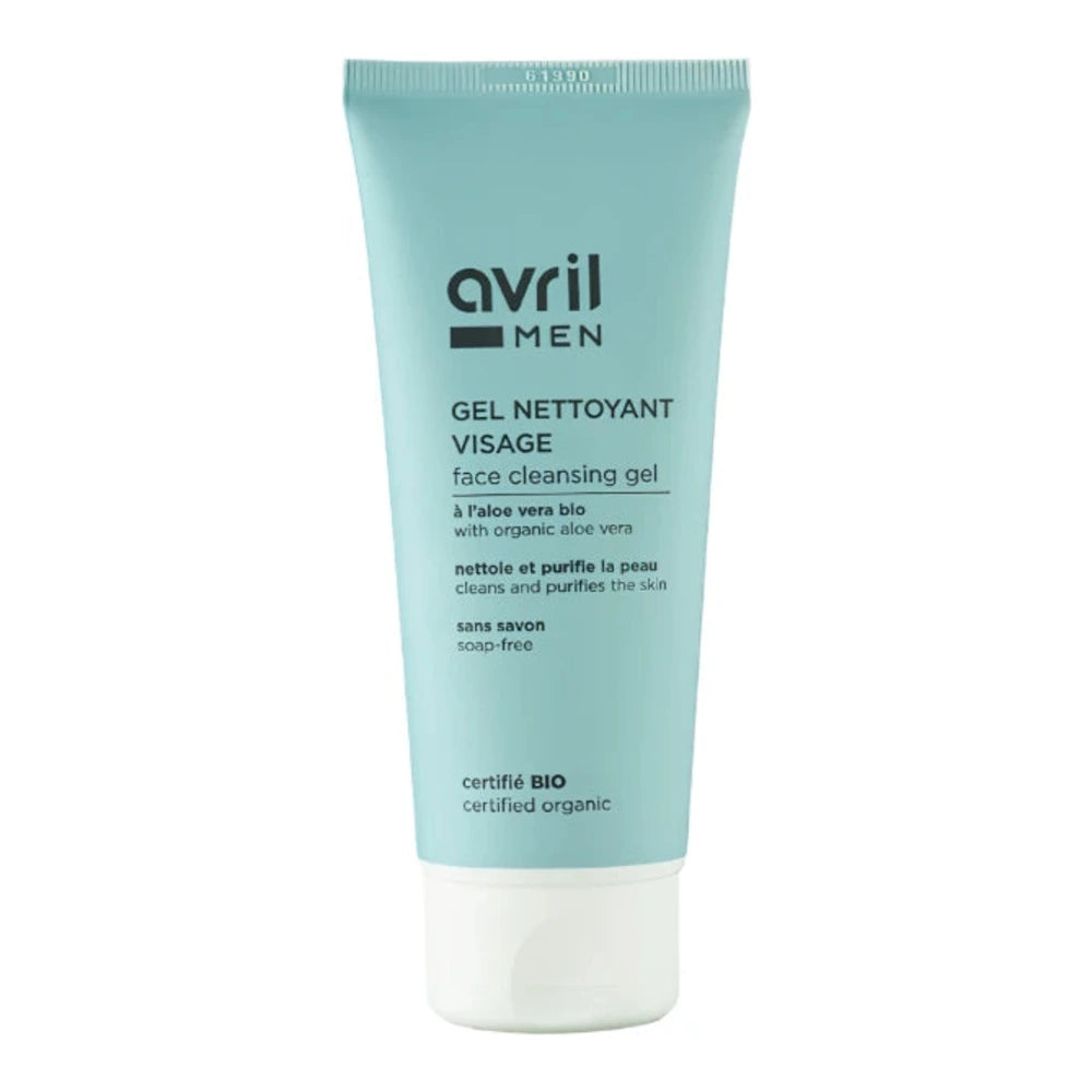 Avril gel nettoyant visage homme bio 100 ml – tube