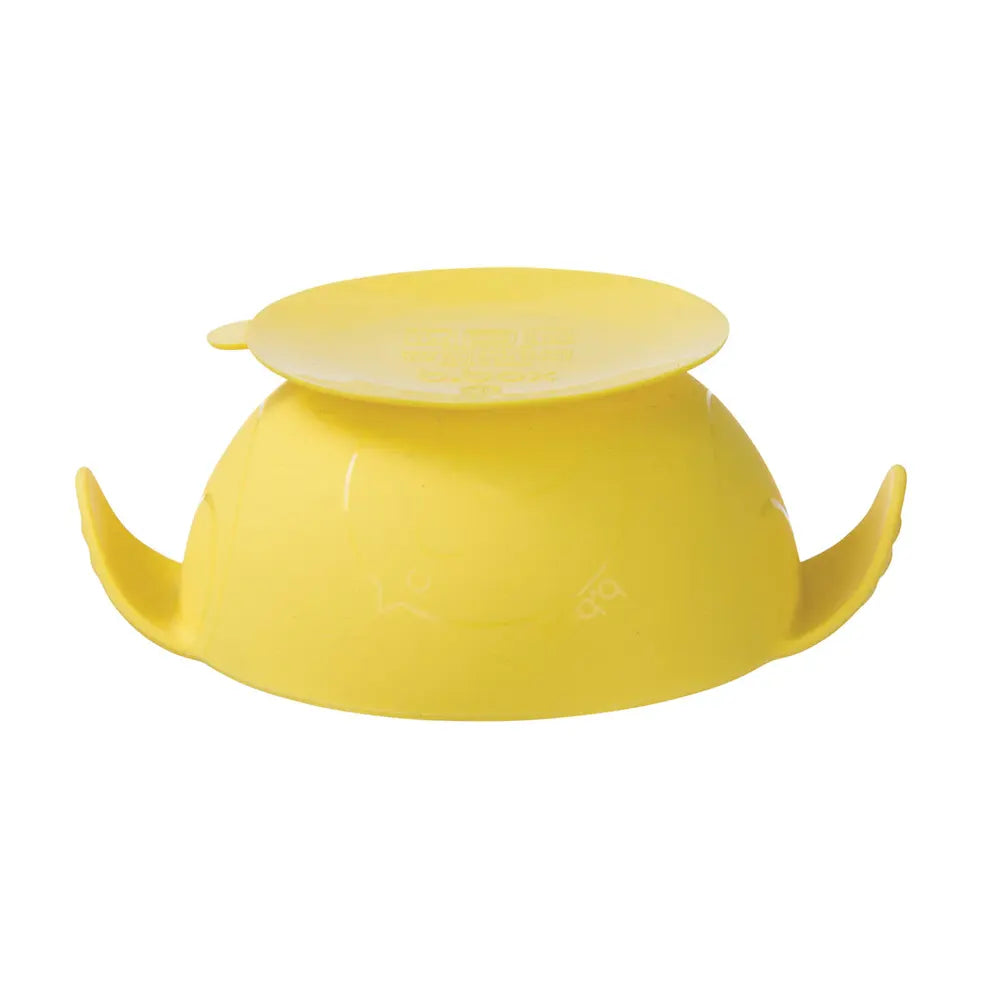 b.box Bol avec Cuillère en Silicone – Lemon