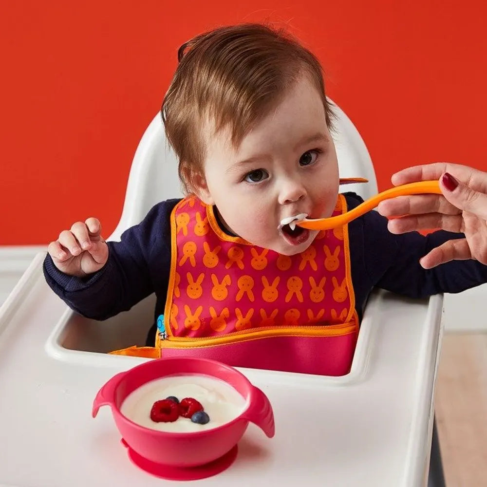 b.box Bol avec Cuillère en Silicone – Ocean