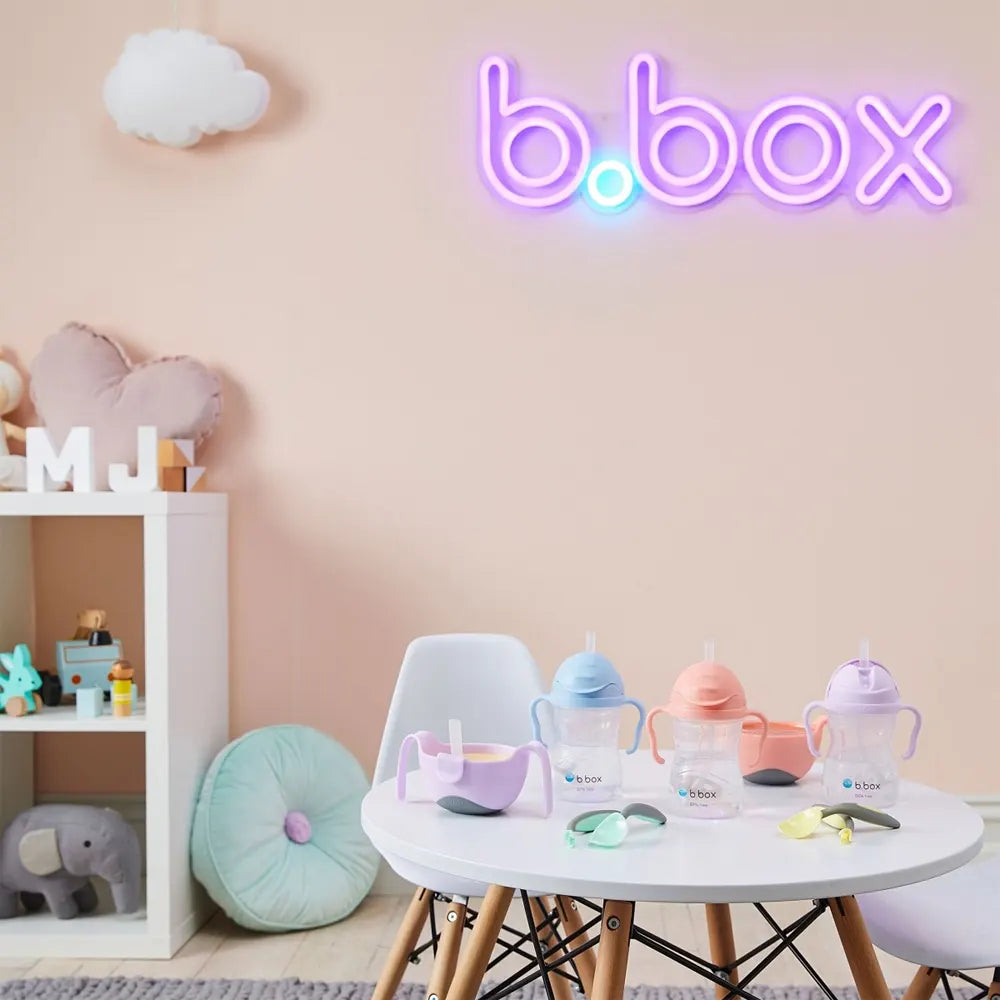 b.box Bol avec Paille Multifonction 6m+ - Pistachio