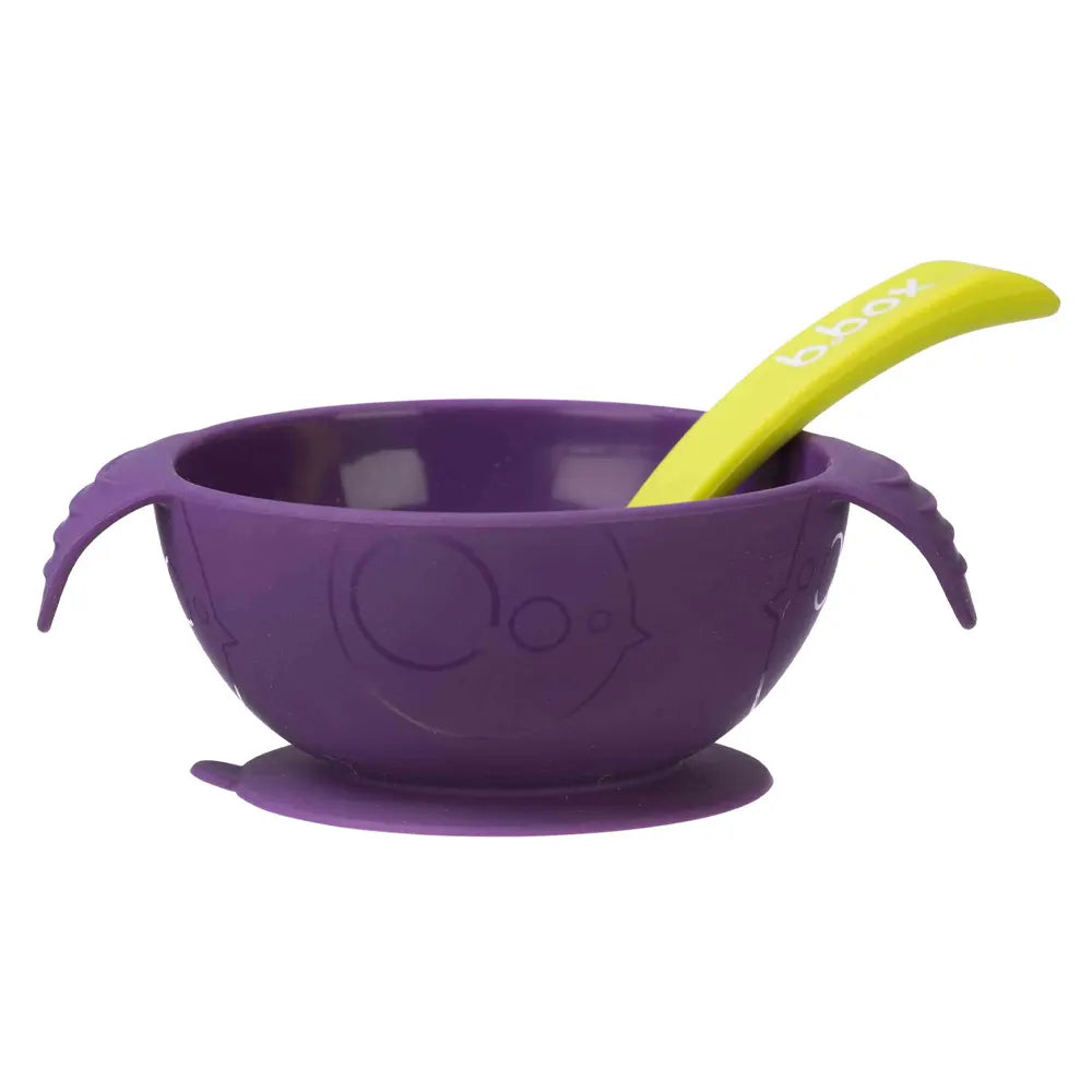 b.box Bol avec Cuillère en Silicone – Passion