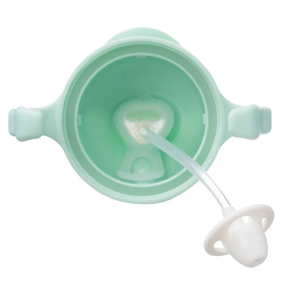 b.box Tasse à Paille Lestée 240ml - Pistachio