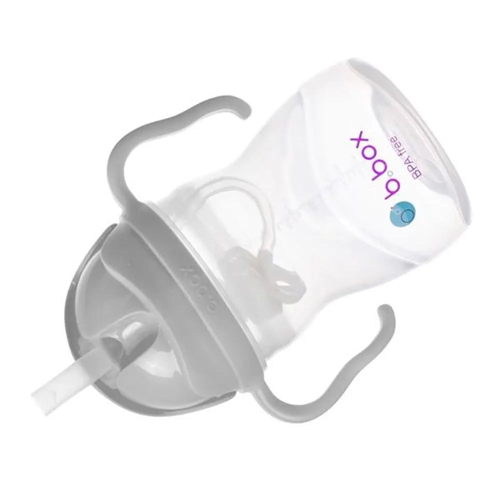 b.box Tasse à Paille Lestée 240ml - Grey