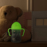 b.box Tasse à Paille Lestée Phosphorescente 240ml - Glow in the Dark