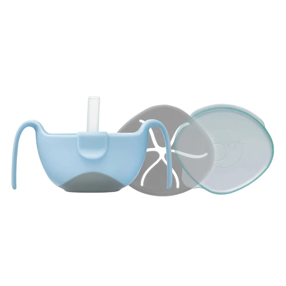 b.box Bol avec Paille Multifonction 6m+ - Bubblegum