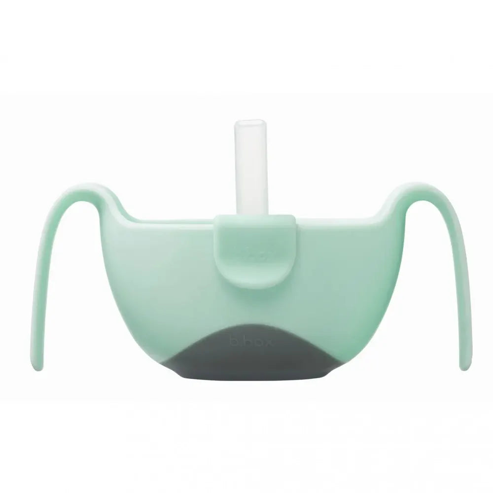 b.box Bol avec Paille Multifonction 6m+ - Pistachio