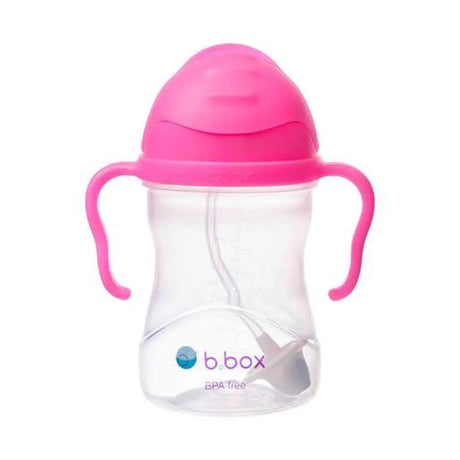 b.box Tasse à Paille 240ml - Pink Pomegranate