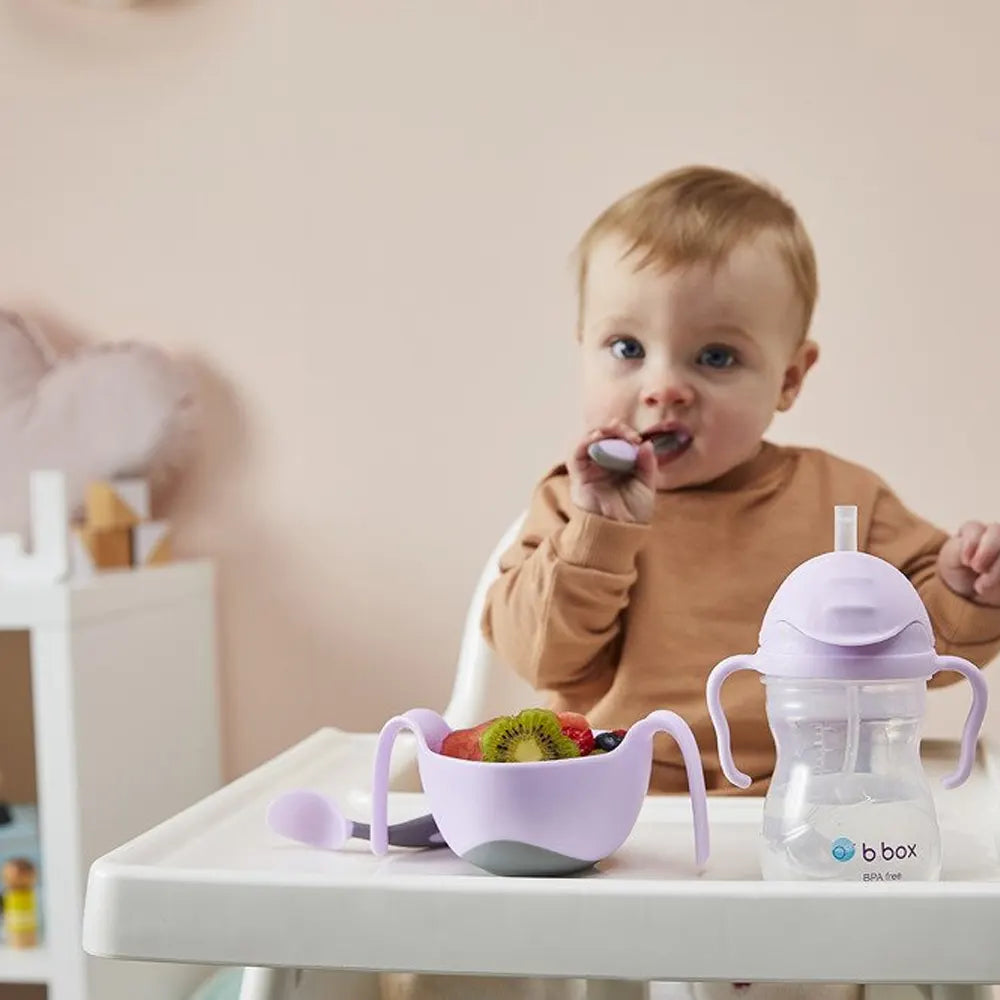 b.box Tasse à Paille Lestée 240ml - Boysenberry