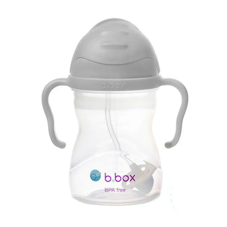 b.box Tasse à Paille Lestée 240ml - Grey